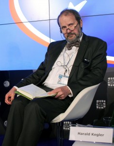 Prof. Harald Kegler na Europejskim Kongresie Samorządów w Krakowie.